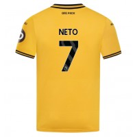 Wolves Pedro Neto #7 Domáci futbalový dres 2024-25 Krátky Rukáv